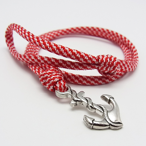 Anchor Bracelet  -Alpine Red-Coming Home collection