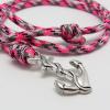 Anchor Bracelet  -BrightPink Camouflage-Coming Home collection