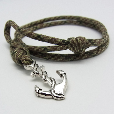 Anchor Bracelet  -Multi Camouflage-Coming Home collection