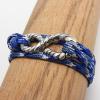 Rope Bracelet  -Blue Camouflage- Coming Home collection