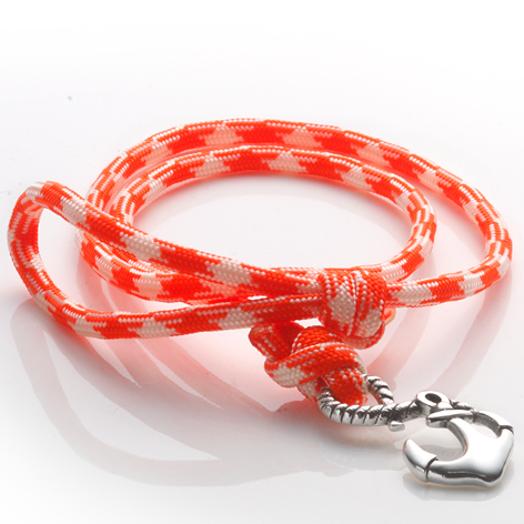 InfinityAnchor Bracelet  -Orange Snow -Coming Home collection