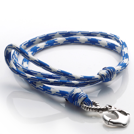 InfinityAnchor Bracelet -Blue Snow-Coming Home collection
