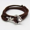 Anchor Bracelet  -Dark Brown-Coming Home collection
