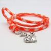 Anchor Bracelet  -Orange Snow -Coming Home collection