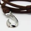 Hook Bracelet  -Dark Brown-Coming Home collection