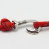 Hook Bracelet  -Red w/ Reflective-Coming Home collection