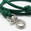 Knot Bracelet  -Kelly Green -Coming Home collection