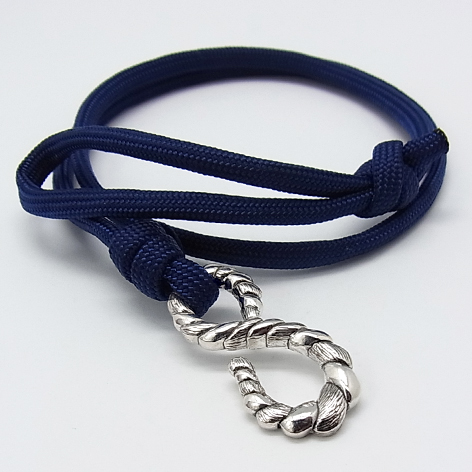Rope Bracelet  -Navy Blue - Coming Home collection