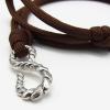 Rope Bracelet  -Dark Brown - Coming Home collection