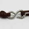 Rope Bracelet  -Dark Brown - Coming Home collection