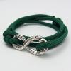 Rope Bracelet  -Kelly Green - Coming Home collection