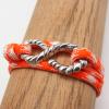 Rope Bracelet  -Orange Snow - Coming Home collection