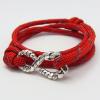 Rope Bracelet  -Red w/ Reflective - Coming Home collection