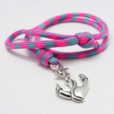 Anchor Bracelet  -Turquoise Pink-Coming Home collection