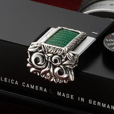 Mr.M for Leica M240 Hot Shoe Cover Ivy Green Lizard