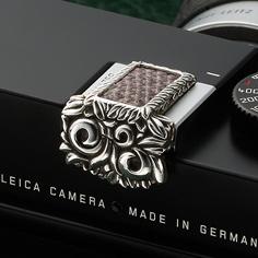 Mr.M for Leica M240 Hot Shoe Cover Gray Lizard