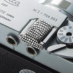 Lizard Hot Shoe Cover Silver925 -Premium collection- for Leica Camera