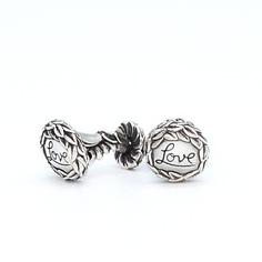 Laurel Cuff Links  Love　Cuff-links