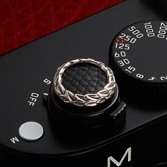 Mr.M  Soft Release Button NightBlack  Lizard for Leica M240