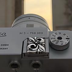 New Floral　Camera Hot Shoe Cover　Silver925 - Premium -