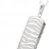 ZEBRA -Out of Africa-　Plate　Necklace White