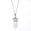 Star Pendant  - "Woo, Lucky Me!! "- Sterling silver