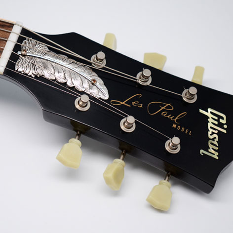JAY TSUJIMURA / Feather Truss Rod Cover for Gibson