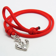 Anchor Bracelet  -Red-Coming Home collection