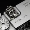 The Queen. Skull Hot Shoe Cover Silver925 for Leica camera