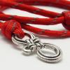 Knot Bracelet  -Red w/ Reflective - Coming Home collection