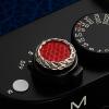 Mr.M Soft Release Button PassionRed Lizard for Leica M240