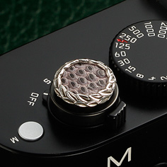 Mr.M Soft Release Button Gray Lizard for Leica M240