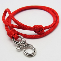Knot Bracelet  -Red - Coming Home collection