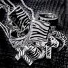 ZEBRA -Out of Africa-　Plate　Necklace White