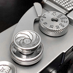 007 Aperture Soft Release Button　for Leica Sterling Silver