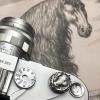 Lucky Horse Soft Release Button Silver925 for Leica camera