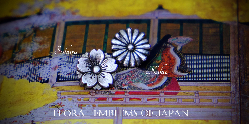 JAY TSUJIMURA / 菊 ソフトレリーズボタン -Floral emblems of Japan