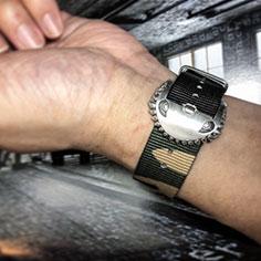 Tiger Shark 時計用バックル　Watch Buckles 幅22mm対応　シルバー925