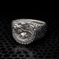ドラゴンリング 　シルバー925  The Dragon  指輪