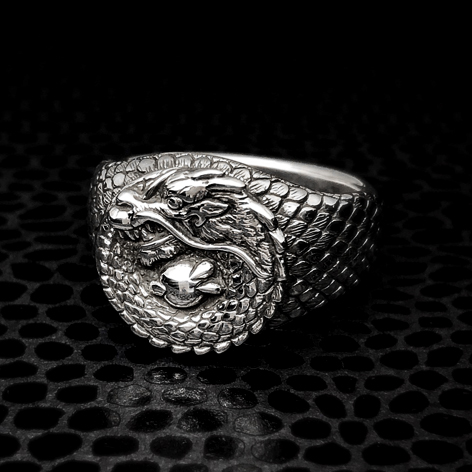 ドラゴンリング 　シルバー925  The Dragon  指輪